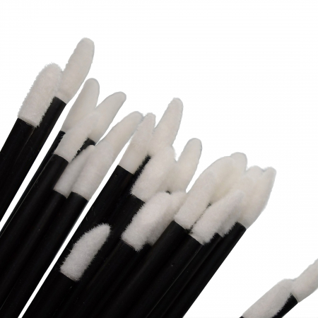 Accesorii și Produse Micropigmentare - Aplicatoare ruj/balsam, 50 buc