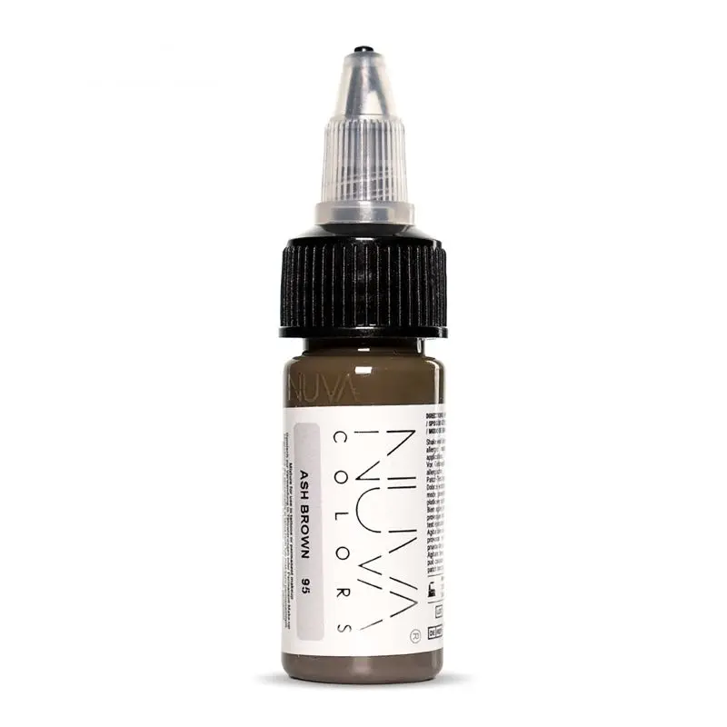 NUVA COLORS - Pigment pentru micropigmentare Ash Brown NUVA COLORS