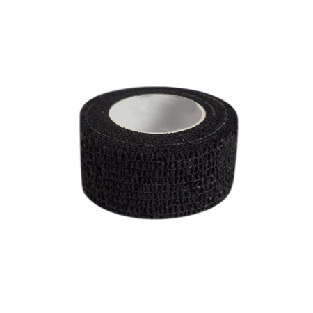 Aparate PMU - Bandaj autoadeziv negru 2,5cm