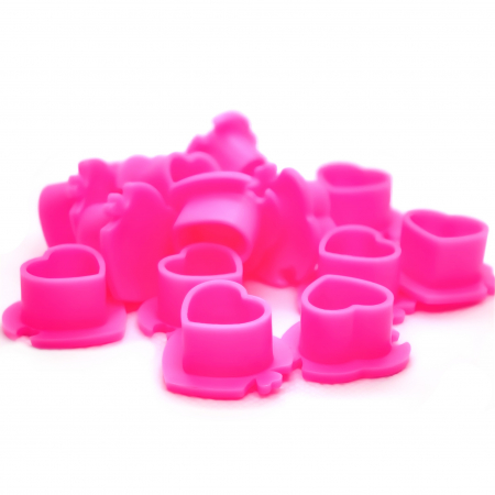 Căpăcele pt pigment - Căpăcele din plastic, 50 buc