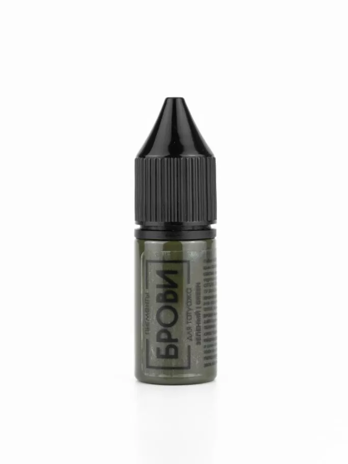 Pigmenti Micropigmentare - Corector de tatuaj pentru sprâncene GREEN - BROVI