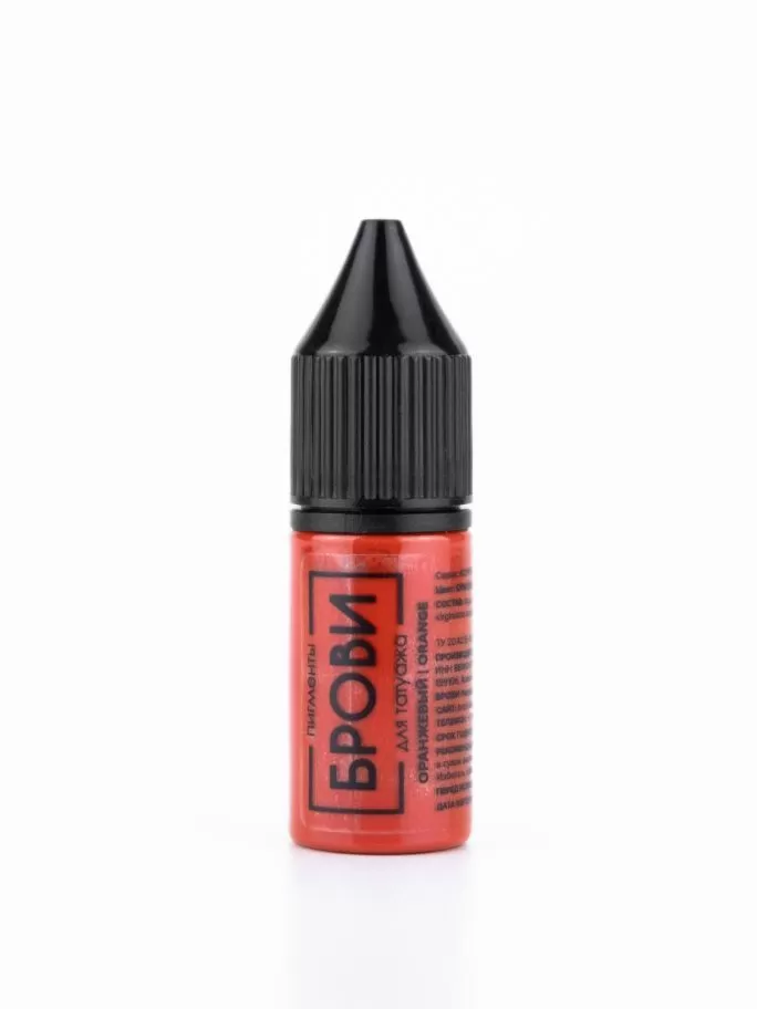 Pigmenti Micropigmentare - Corector de tatuaj pentru sprâncene ORANGE - BROVI