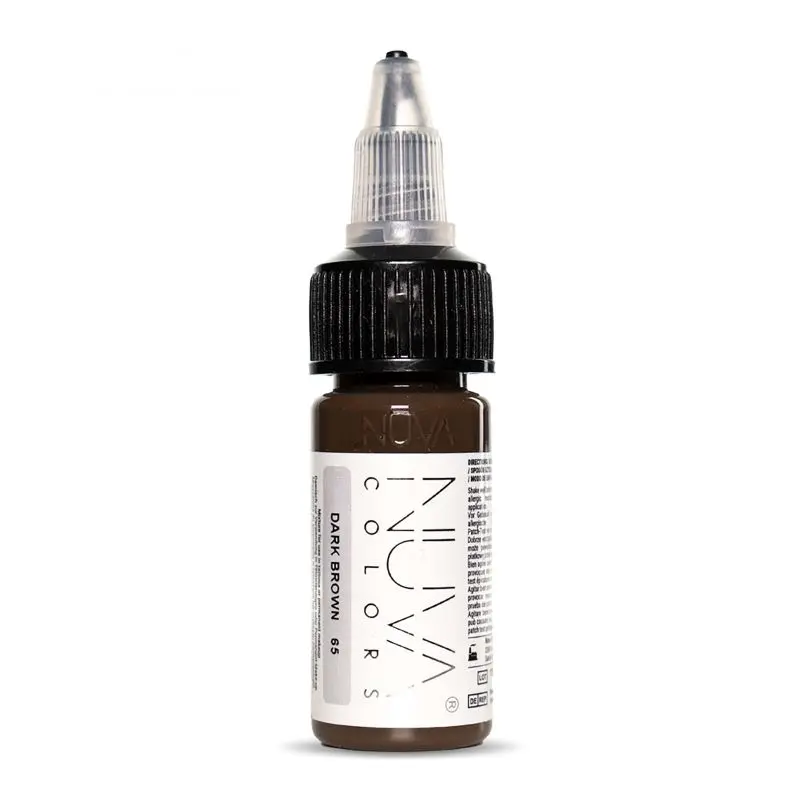 NUVA COLORS - Pigment pentru micropigmentare Dark Brown NUVA COLORS