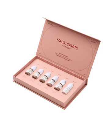 Pigmenți micropigmentare - Etalon Mix – Skin Camouflage – skin correction – 6×5 ml