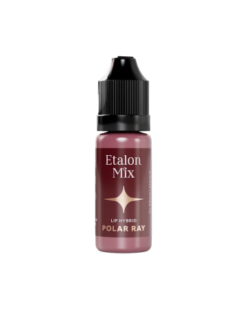 Pigmenți pentru Buze - Etalon Mix Favor Polar Ray pigment hibrid roz pudrat pentru buze