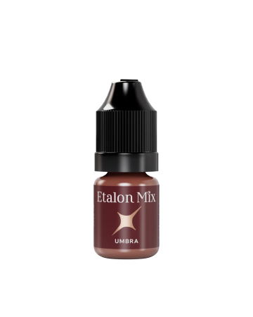 Etalon Mix Favor Umbra pigment hibrid brun închis pentru buze [0]