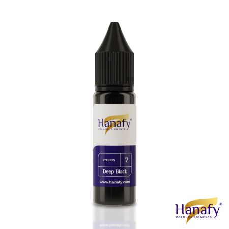 Hanafy Deep Black N7 pigment eyeliner PMU 15ml [1]