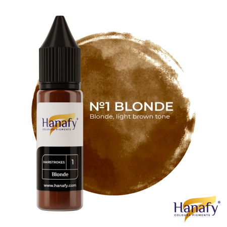 HANAFY - Hanafy Blonde N1 pigment sprancene hairstrokes PMU 15ml