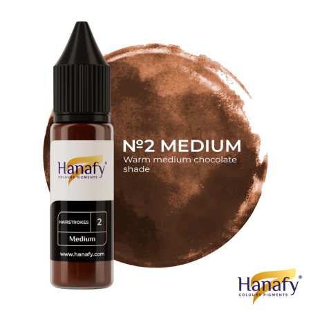 HANAFY - Hanafy Medium N2 pigment sprancene hairstrokes PMU 15ml