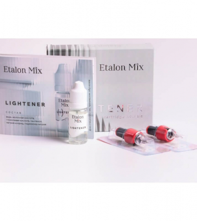 Remover Tattoo - Lightener Etalon Mix 10ml + 2 ace – Remover Micropigmentare