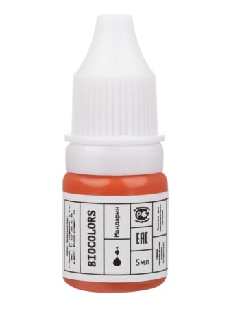 BIOCOLORS - Pigment Biocolors Mandarin 5 ml – Corector portocaliu pentru buze