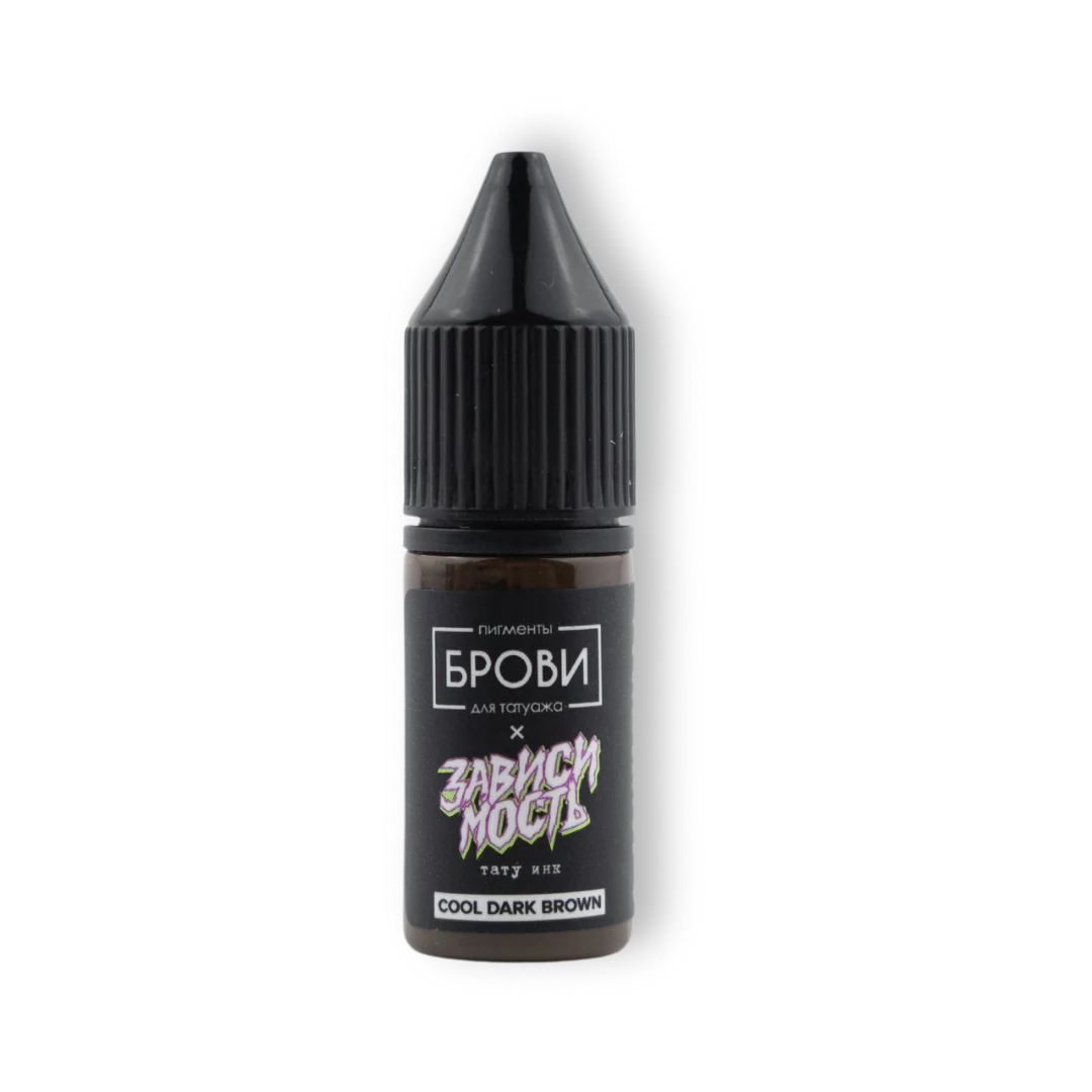 Pigment sprancene BROVI - Pigment mineral pentru sprâncene Mineral Cool Dark Brown - BROVI ONE