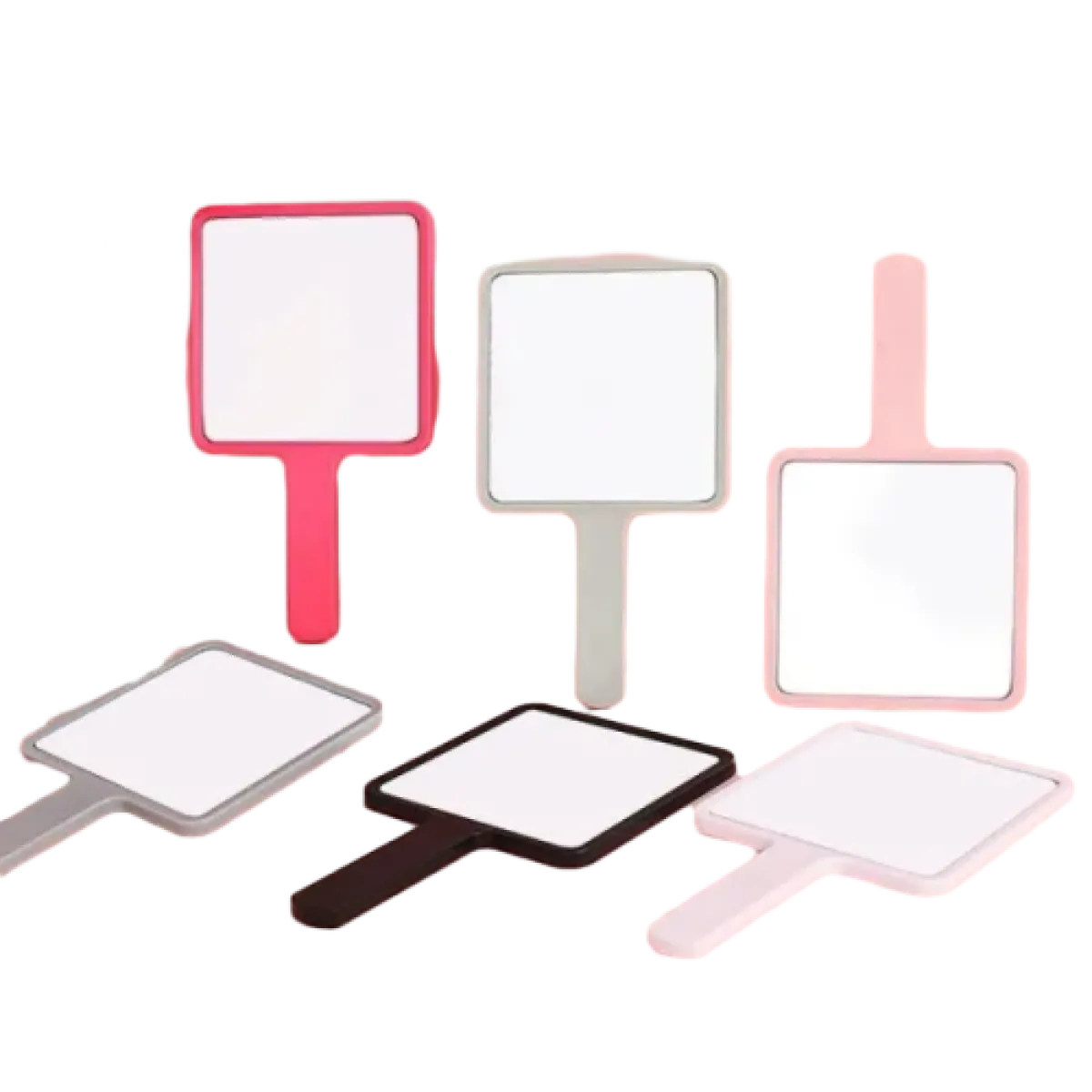 Pre-Procedură - Oglinda profesionala de mana Hand Mirror Big BLACK pentru saloane de infrumusetare si makeup artisti