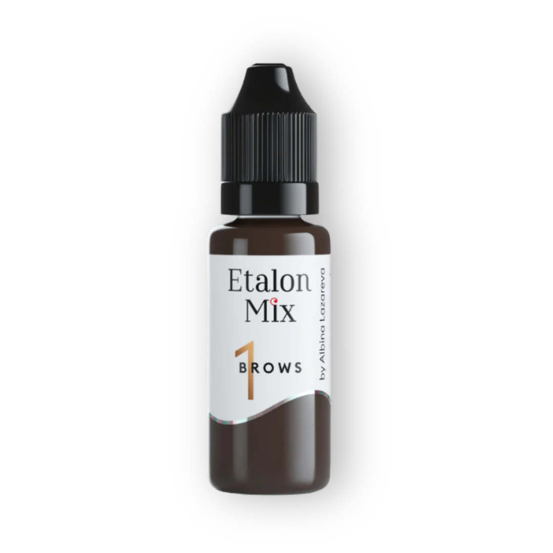 Pigmenti Micropigmentare - Pigment pentru machiaj permanent №1 Hazelnut - Etalon Mix