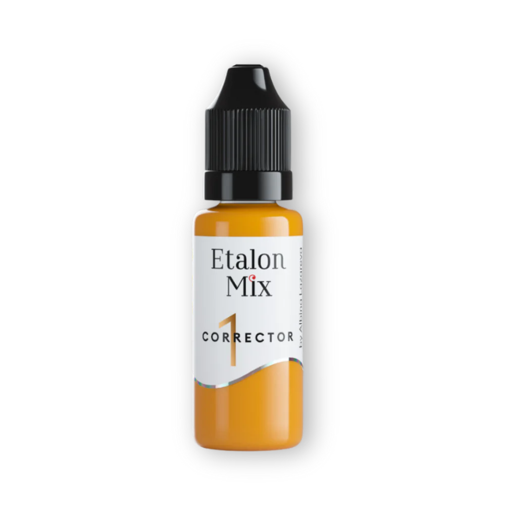 Pigmenti Micropigmentare - Pigment pentru machiaj permanent №1 Yellow Corrector - Etalon Mix