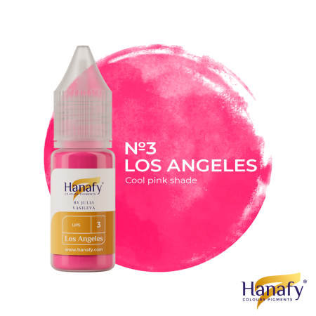 HANAFY - Pigment Hanafy N3 Los Angeles - nuanță roz piersică