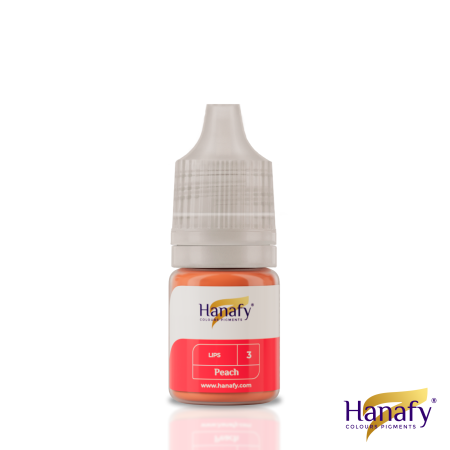Pigmenti Micropigmentare - Pigment Micropigmentare Buze Hanafy N3 Peach nuanță nude piersică delicată