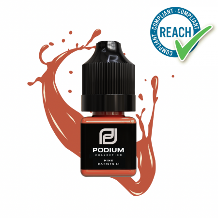 PODIUM - Pigment buze Pink Batiste PODIUM – roz teracotă cald, REACH conform