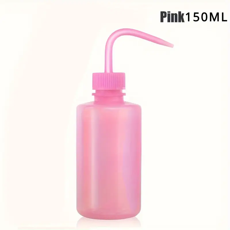 Accesorii și Produse Micropigmentare - Recipient plastic roz, 150 ml