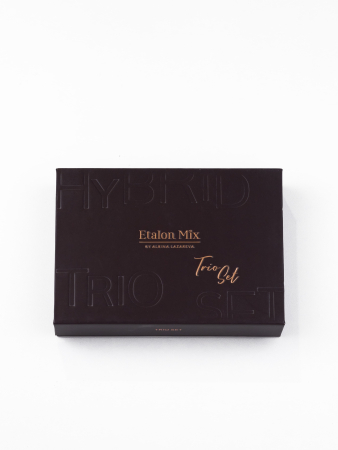Hybrid TRIO BROW Set Etalon Mix – Pigmenți 1-3-5 în Cutie Premium [1]