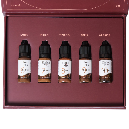 Set Mineral Sprâncene 5x10ml [1]