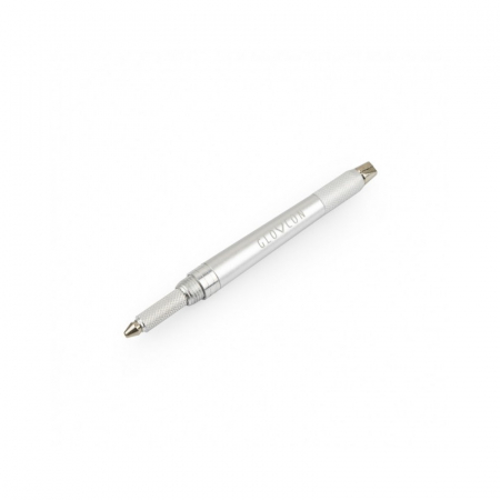 Stilou Microblading Glovcon – Double Sided Aluminiu Demontabil [1]