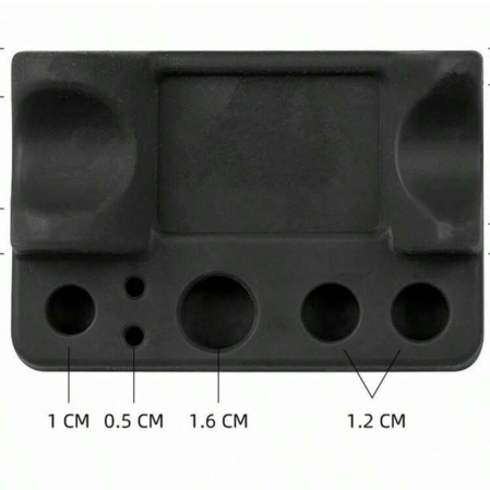 Suport aparat și capacele - Negru [2]