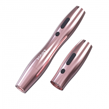 Aparate PMU - Wireless Tattoo Machine | Mast P20- Pink x 2 Baterii