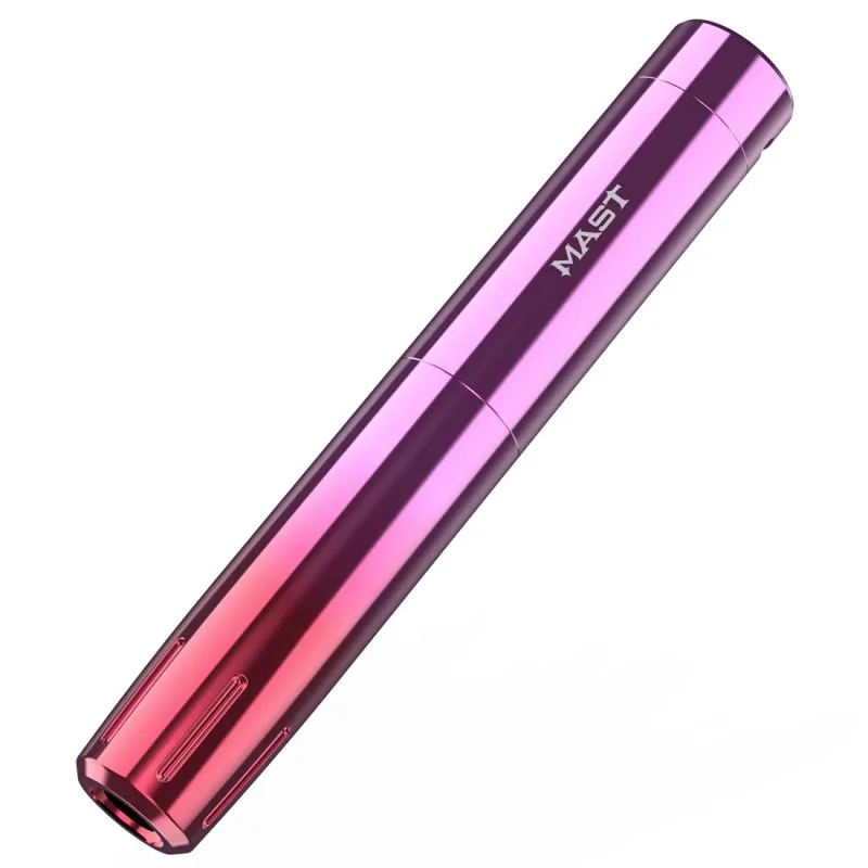 Reduceri și Oferte - Wireless Tattoo Machine Mast Tour Y22 – Gradient Pink | 4.5W | Stroke 3.5mm