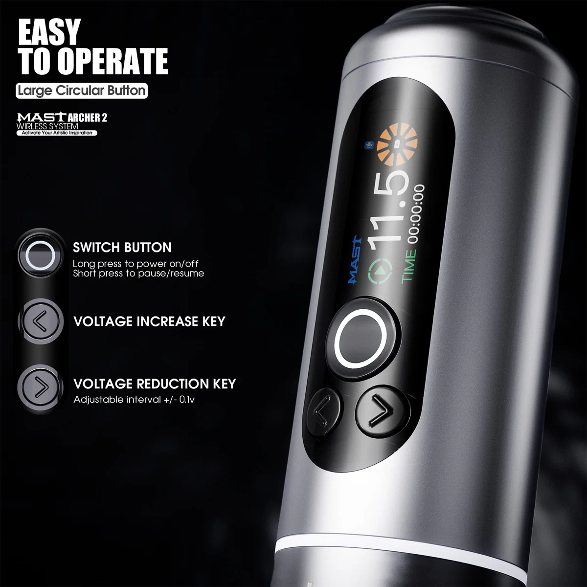 Wireless Tattoo Pen Machine | Archer 2 [1]