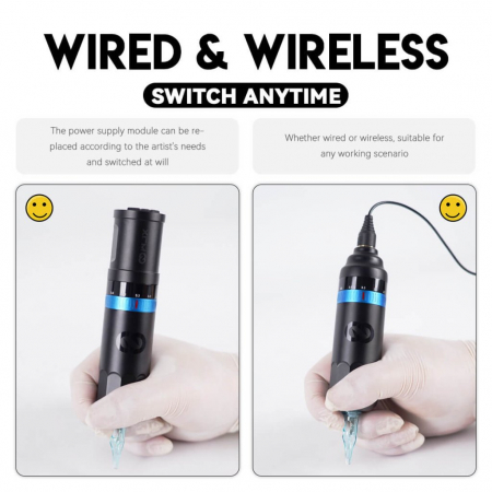 Wireless Tattoo Pen Machine | WJX W3 [2]
