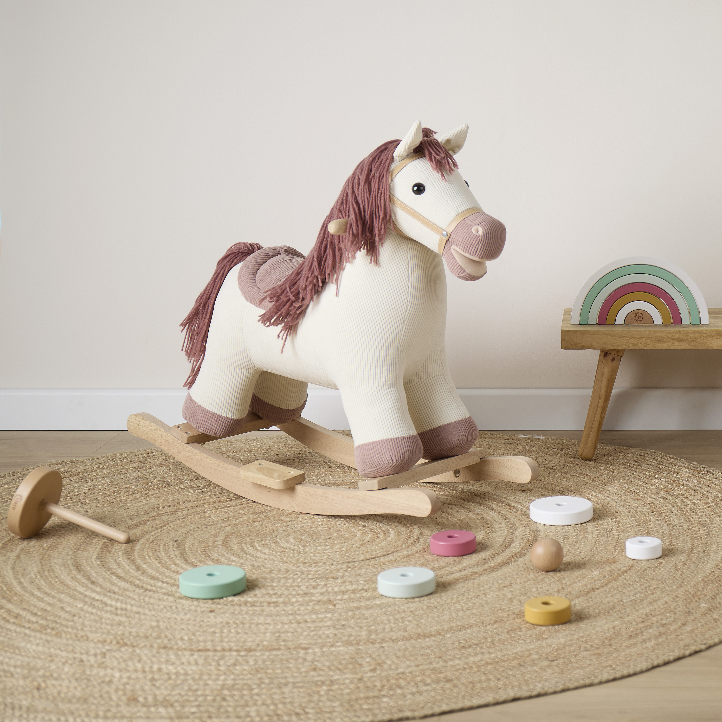 Calut balansoar pentru copii