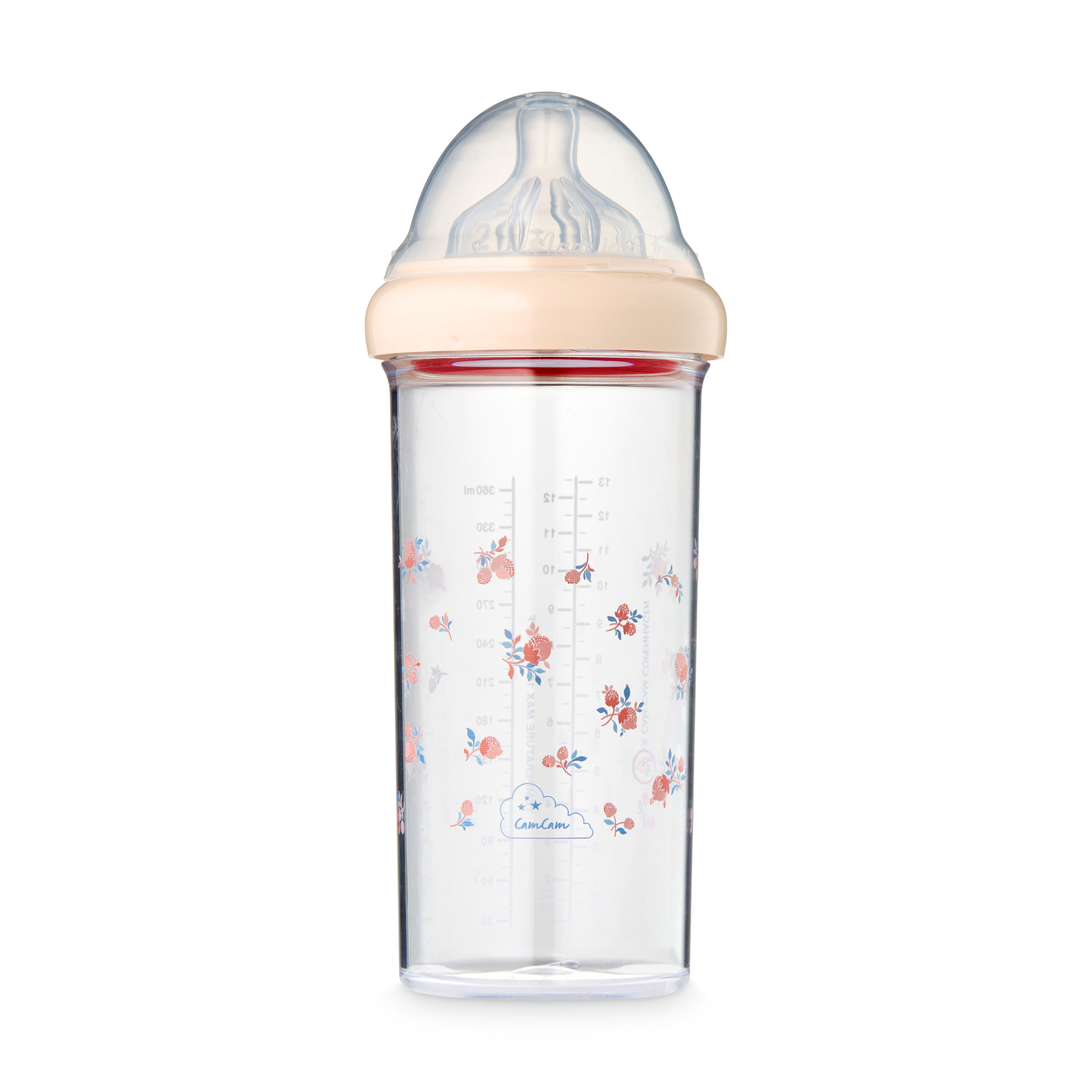 Biberon Le Biberon Francais Cam Cam Berries 360 ml, anti colici tetină 6 luni +