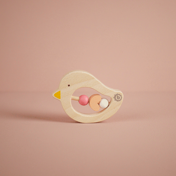 Jucarie dentitie bebelusi din lemn Bieco