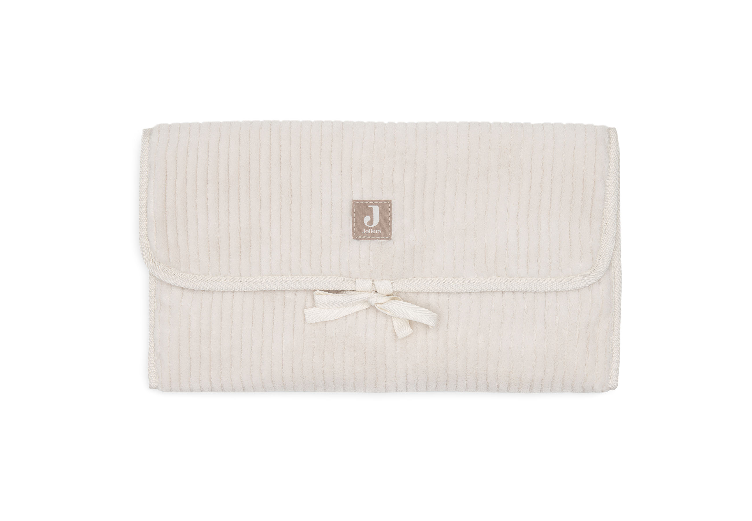Salteluță de schimbat bebeluși Cloudy Rib Oatmeal Jollein, design pliabil