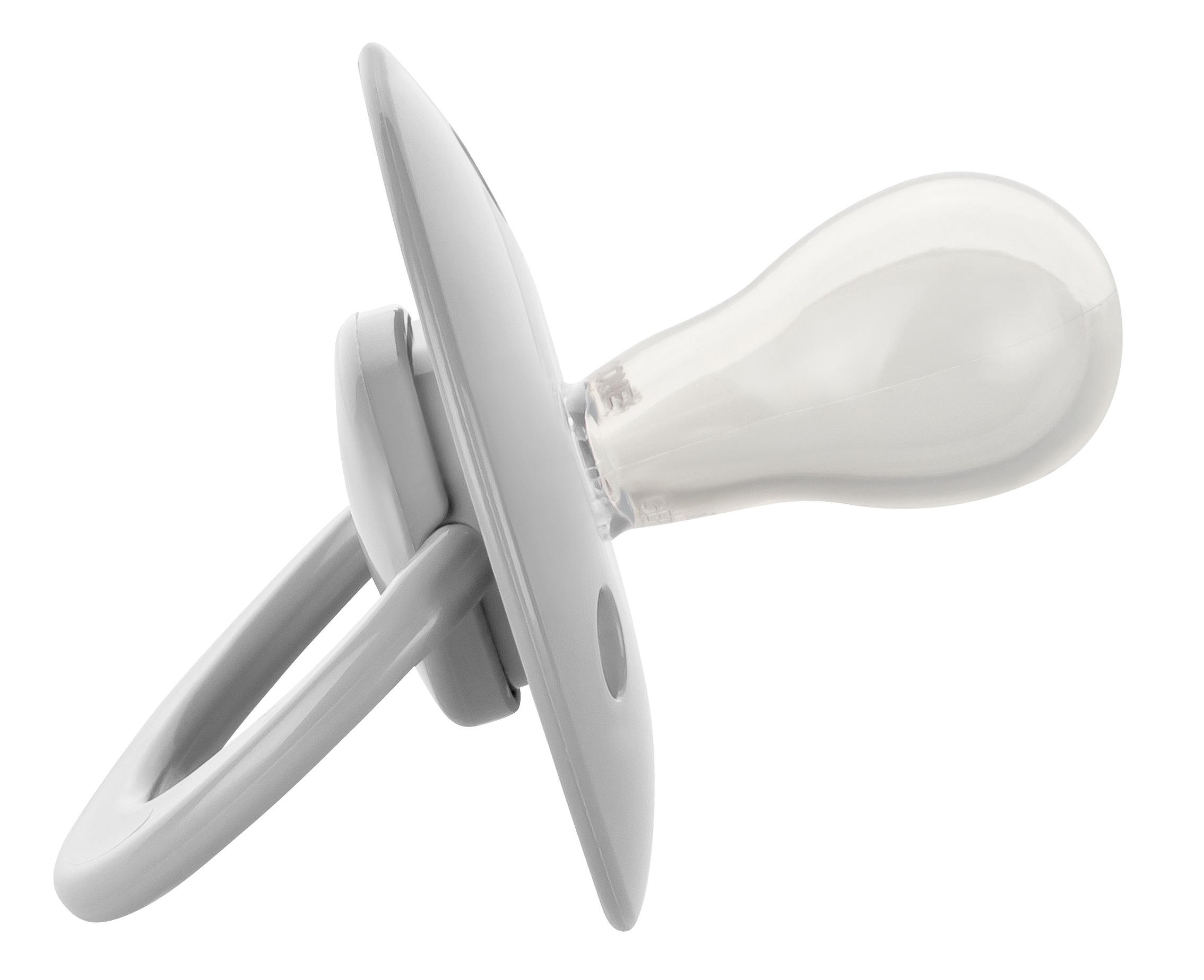 Suzeta bebelusi cu tetina rotuna din silicon medical Le Biberon Francais -mibebe.ro