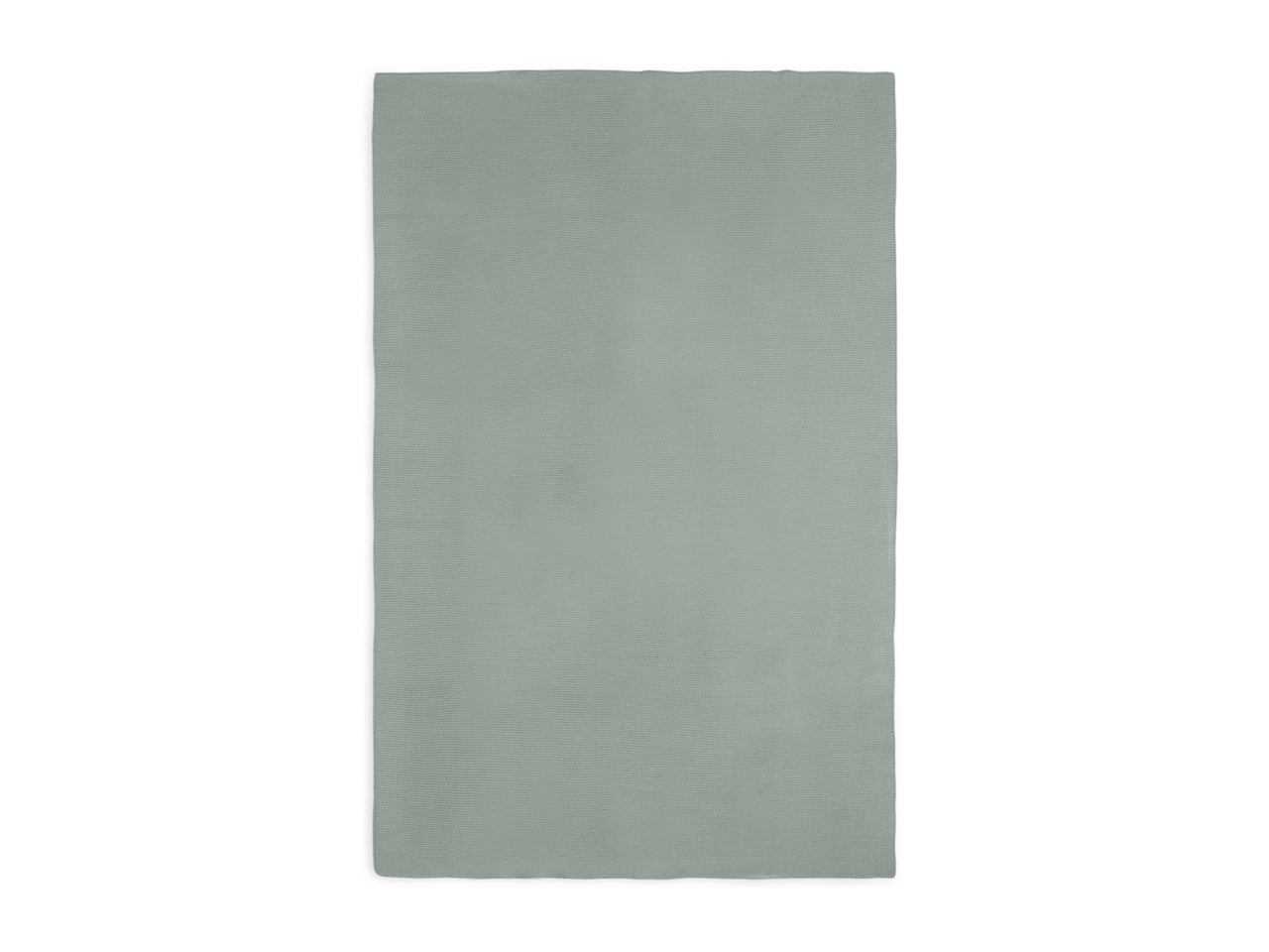 Pătură bebeluși tricotată 100x75 cm verde Forest Green Jollein [1]