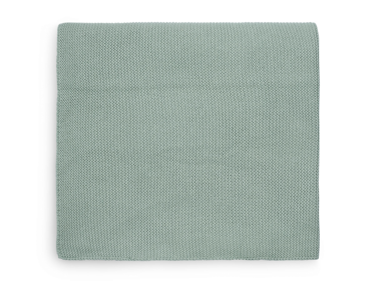 Pătură bebeluși tricotată 100x75 cm verde Forest Green Jollein [2]