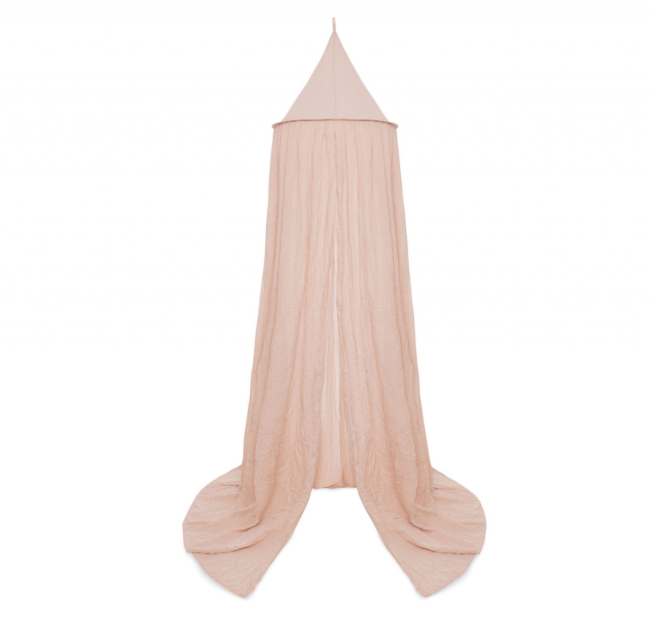 Baldachin pentru pătuț bebeluși roz Wild Rose Vintage Jollein 245 cm [1]