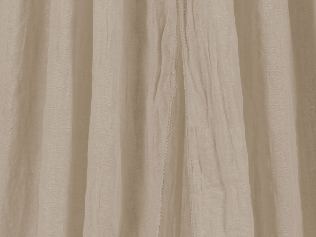 Baldachin pentru pătuț bebeluși bej vintage Nougat Jollein 245 cm [2]