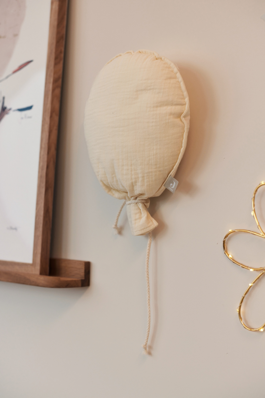 Balon decorativ textil din muselina Oeko - Tex Ivory Jollein [2]