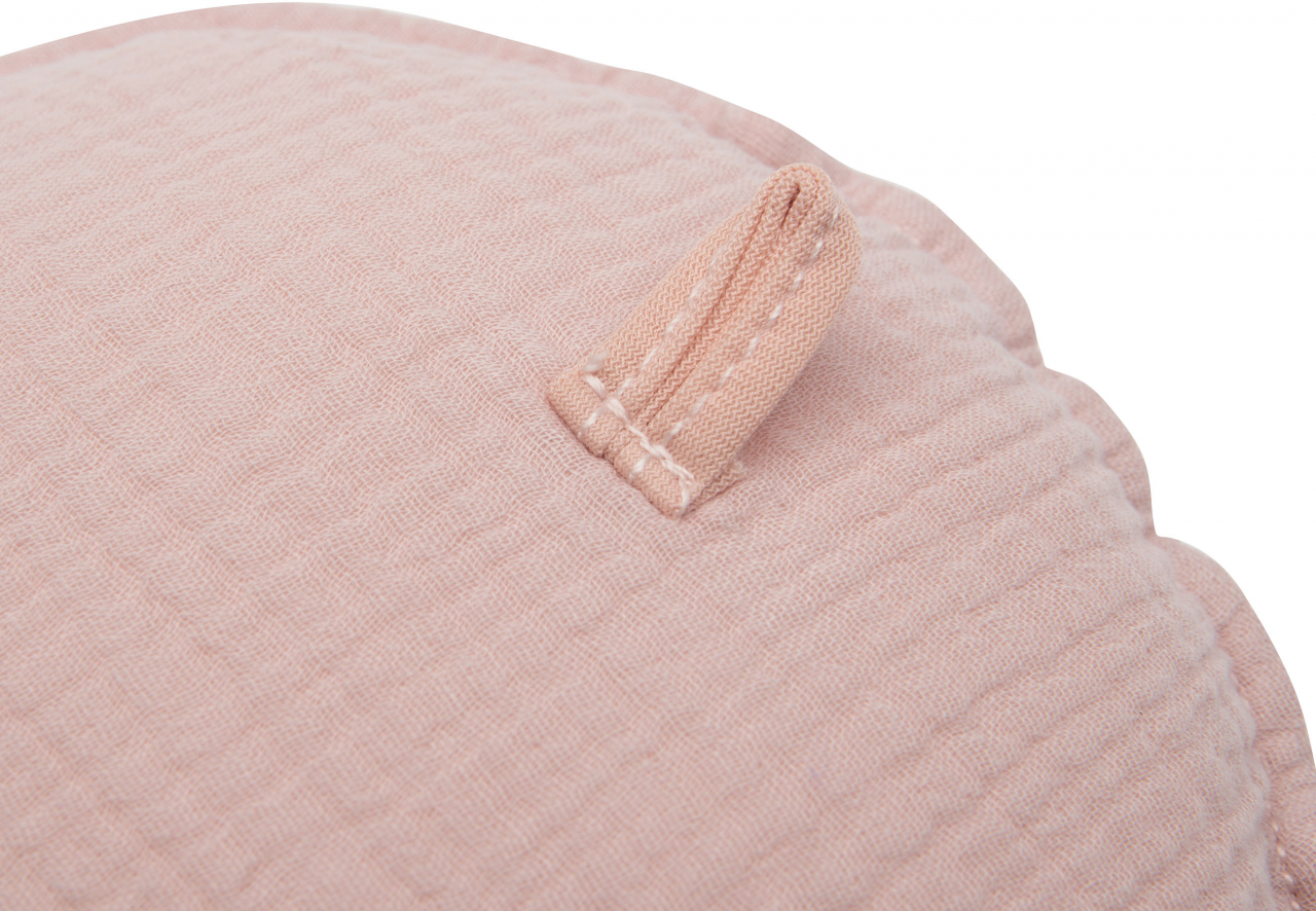 Balon decorativ textil din muselina Oeko - Tex roz Jollein [6]
