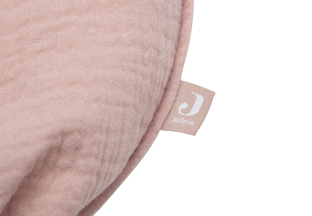 Balon decorativ textil din muselina Oeko - Tex roz Jollein [8]