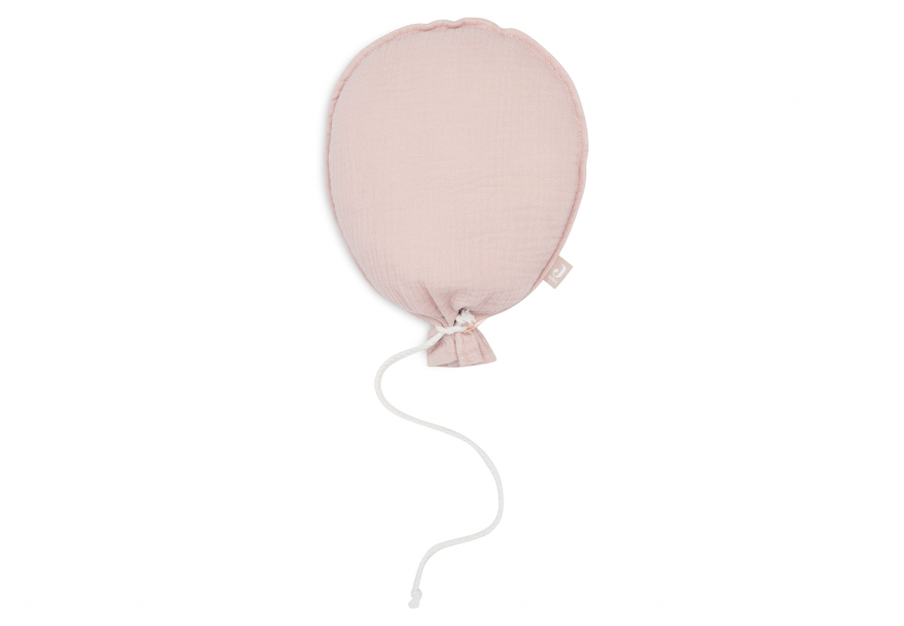 Balon decorativ textil din muselina Oeko - Tex roz Jollein [1]