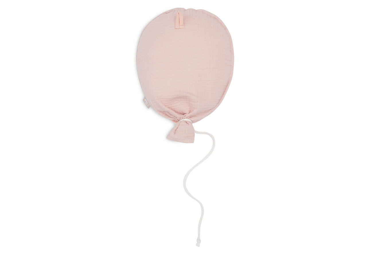 Balon decorativ textil din muselina Oeko - Tex roz Jollein [2]