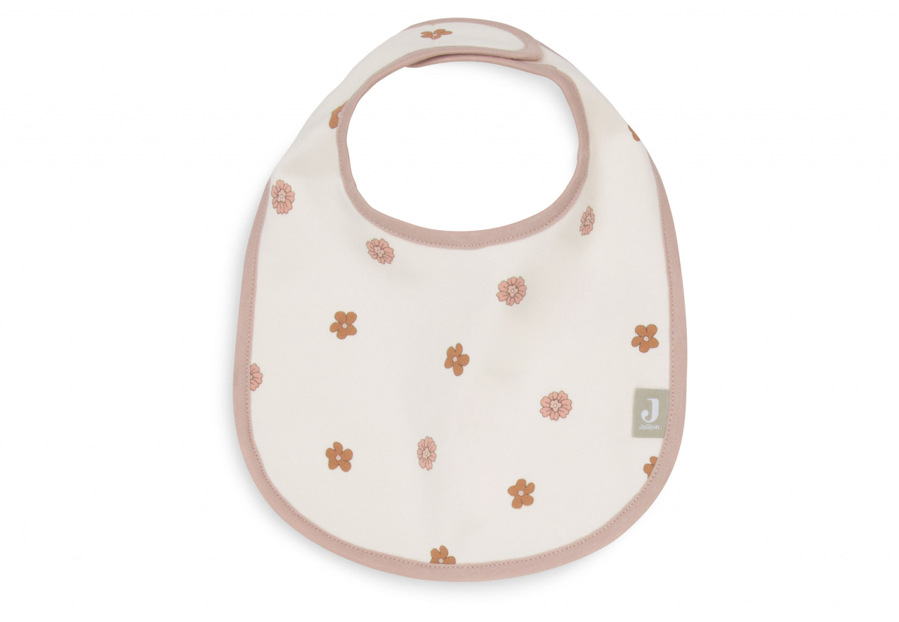 Bavete bebeluși impermeabile set 5 bucati, Retro Flowers Jollein [3]