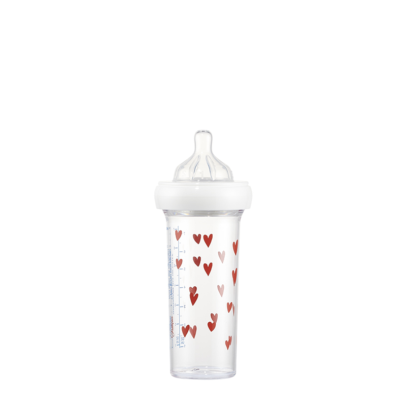 Biberon anti-colici, anti-reflux Le Biberon Français Hearts 210 ml – Tetină 0 luni+ [2]