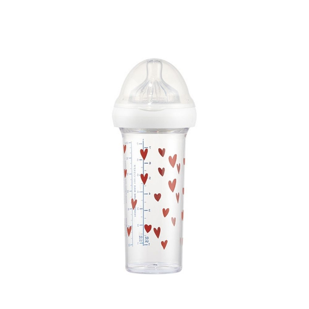 Biberon anti-colici, anti-reflux Le Biberon Français Hearts 210 ml – Tetină 0 luni+ [1]