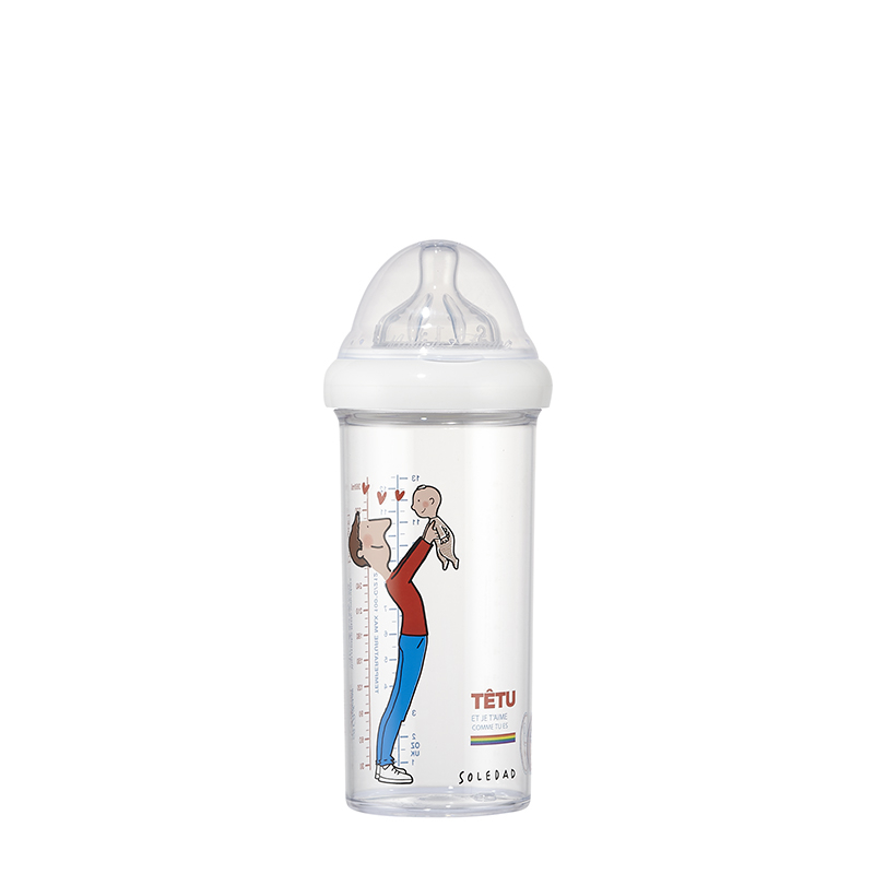 Biberon anti-colici, anti-reflux 360 ml Tetină 6 luni+ Papa si Bebe Le Biberon Francais [7]