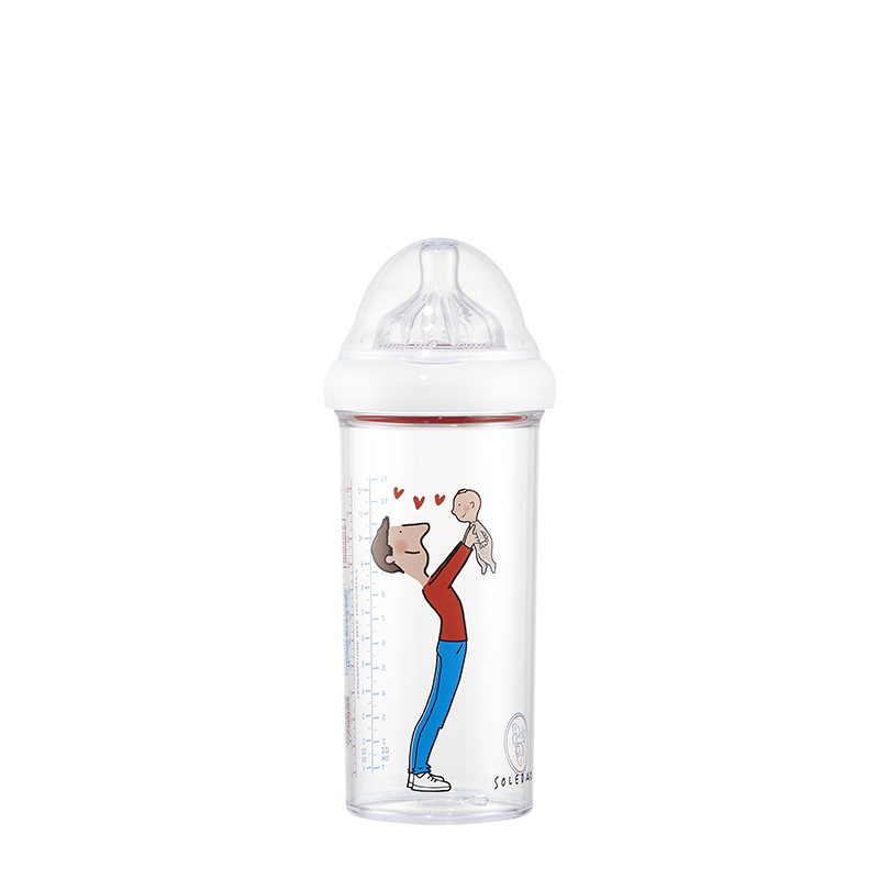 Biberon anti-colici, anti-reflux 360 ml Tetină 6 luni+ Papa si Bebe Le Biberon Francais [5]